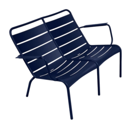 Tuinfauteuil Fermob Luxembourg Duo Low Deep Blue