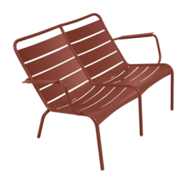 Tuinfauteuil Fermob Luxembourg Duo Low Red Ochre