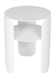 Bijzettafel Fermob Bebop Side Cotton White Ø35
