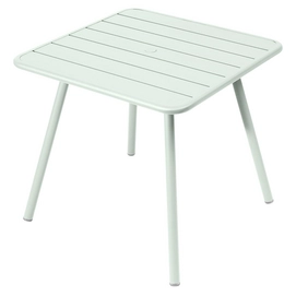 Tafel Fermob Luxembourg Four Leg Ice Mint 80 x 80 cm