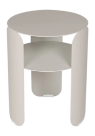 Bijzettafel Fermob Bebop Side Clay Grey Ø35