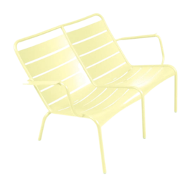 Tuinfauteuil Fermob Luxembourg Duo Low Frosted Lemon