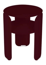 Bijzettafel Fermob Bebop Side Black Cherry Ø35