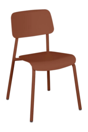 Tuinstoel Fermob Studie Without Armrest Red Ochre