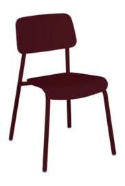 Tuinstoel Fermob Studie Without Armrest Black Cherry