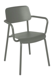 Chaise de Jardin Fermob Studie With Armrest Cactus
