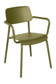 Tuinfauteuil Fermob Studie With Armrest Pesto