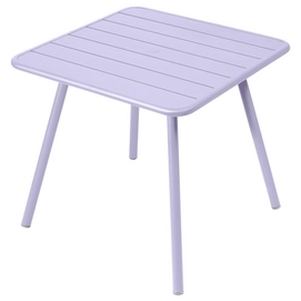 Tafel Fermob Luxembourg Four Leg Marshmallow 80 x 80 cm