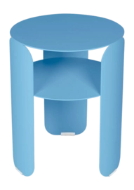 Bijzettafel Fermob Bebop Side Maya Blue Ø35