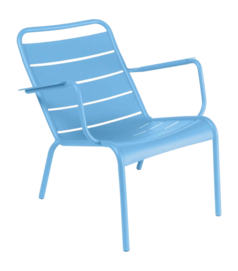 Fauteuil de Jardin Fermob Luxembourg Low Maya Blue