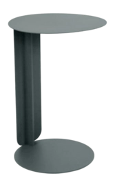 Bijzettafel Fermob Bebop Offset Storm Grey Ø40