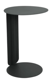 Bijzettafel Fermob Bebop Offset Anthracite Ø40