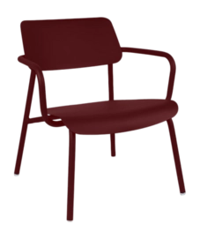 Loungefauteuil Fermob Studie Black Cherry