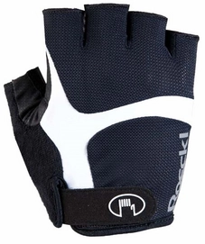Fietshandschoen Roeckl Badi Black White