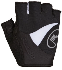 Fietshandschoen Roeckl Borrello Black White