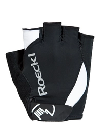 Fietshandschoen Roeckl Baku Black White