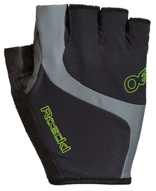 Fietshandschoen Roeckl Barcelona Black Grey