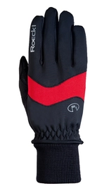 Fietshandschoen Roeckl Men Palacino Black Red
