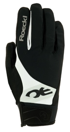 Fietshandschoen Roeckl Men Prad Black White