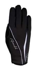 Fietshandschoen Roeckl Women Wanda Black White