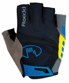 Fietshandschoen Roeckl Idegawa Black Yellow