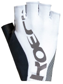 Fietshandschoen Roeckl Izu White Silver