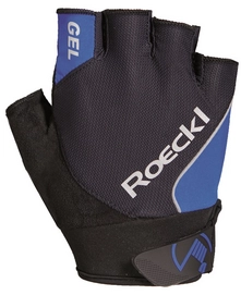Fietshandschoen Roeckl Illano Black Blue