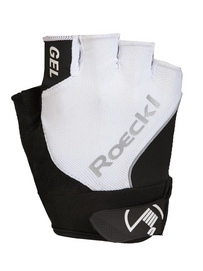 Fietshandschoen Roeckl Illano White Black