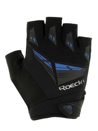 Fietshandschoen Roeckl Iron Black Blue