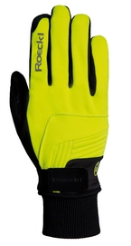 Fietshandschoen Roeckl Men Rebelva Neonyellow