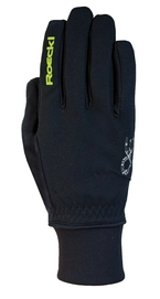 Fietshandschoen Roeckl Men Rossa Black Yellow