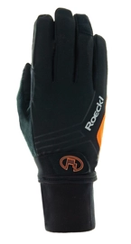 Fietshandschoen Roeckl Raab Black Orange
