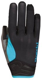 Fietshandschoen Roeckl Mileo Black Turquoise