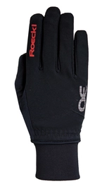 Fietshandschoen Roeckl Junior Rossa Jr. Black Red