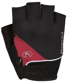 Fietshandschoen Roeckl Napoli Black Red