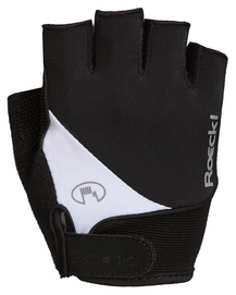 Fietshandschoen Roeckl Napoli Black White
