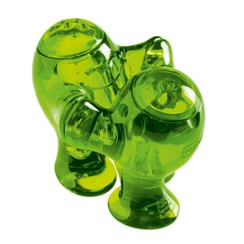 Peper- en Zoutstel Koziol Step'n Pep Transparent Olive Green