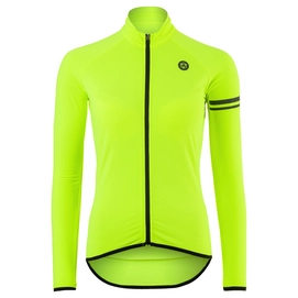 Maillot de Cyclisme AGU Women Thermo LS Essential Fluo Yellow-M