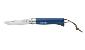 Couteau de Poche Inox Opinel No. 8 Origins Tradition Bleu