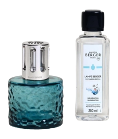 Coffret Cadeau Maison Berger Lampe Berger Mirage Bleue