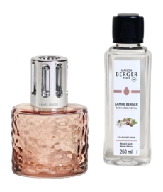 Giftset Maison Berger Lampe Berger Mirage Rose Pale