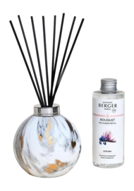 Geurstokjes Maison Berger Marbrure Blanc 200ML Liliflora