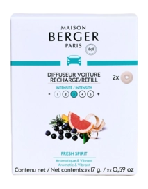 Refill Maison Berger Car Perfume Fresh Spirit 2 Pieces