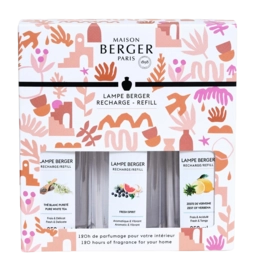 Navulling Maison Berger Lampe Berger 3x 250ML Estival (Set van 3)