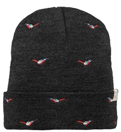 Muts Barts Unisex Vinson Beanie Dark Heather