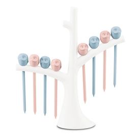 Party Stäbchen Koziol Elli Cotton White-Powder Blue