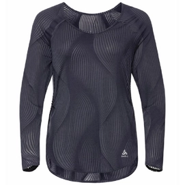 Maillot de Corps Odlo Women Maha Odyssey Gray Aop