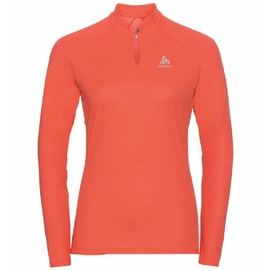 T-shirt Manches Longues Odlo Women F-Dry Hot Coral