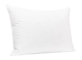 Puntkussen Pyrenex Valan Plat Wit Zacht (60 x 70 cm)