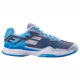 Chaussure de Tennis Babolat Women Jet Mach I All Court Silver Horizon Blue